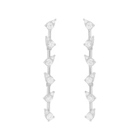 14K GOLD DIAMOND BROOKE EARRINGS