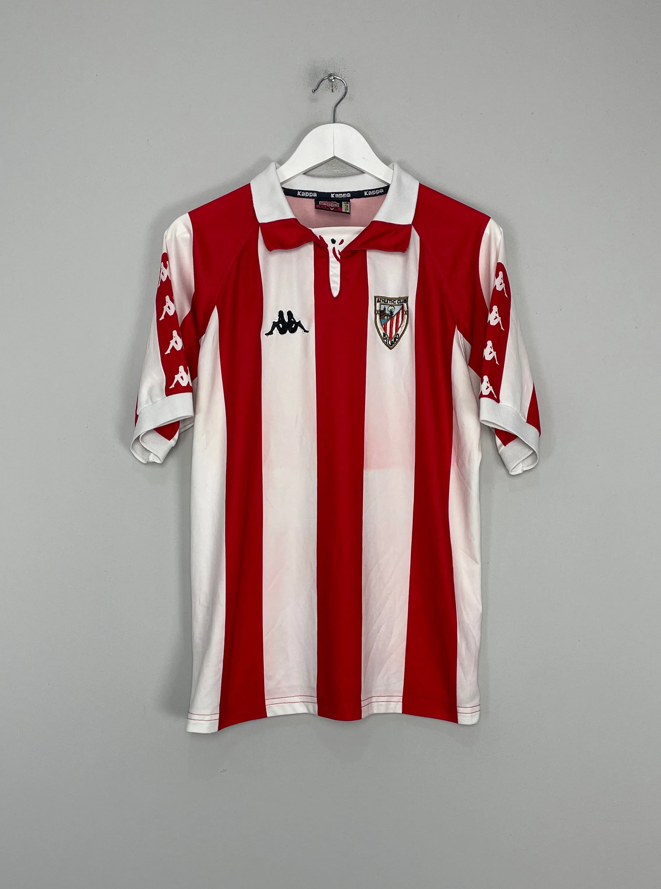 1998/99 ATHLETIC BILBAO HOME SHIRT (M) KAPPA