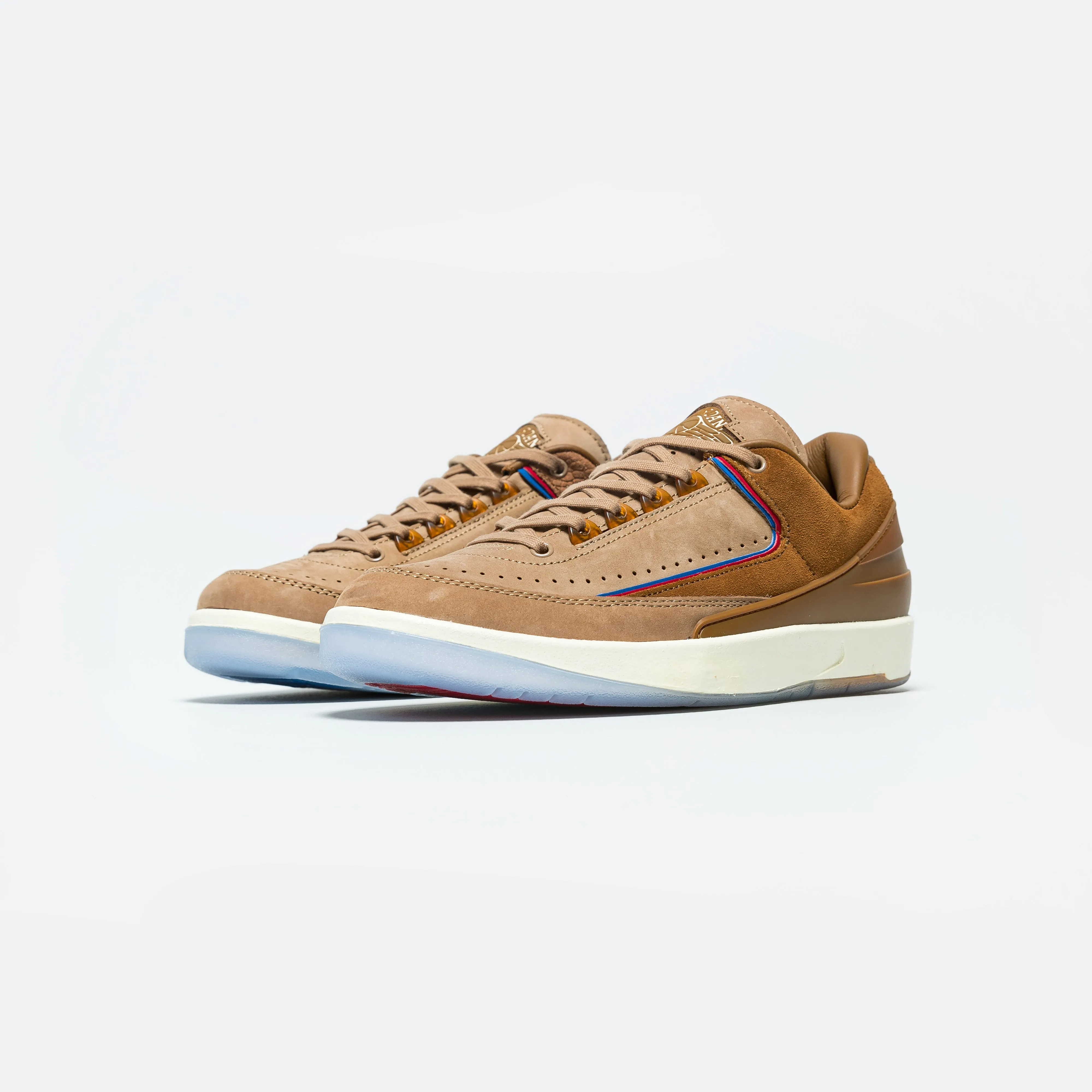 Air Jordan 2 Retro Low × Two 18 - Rocky Tan/British Tan