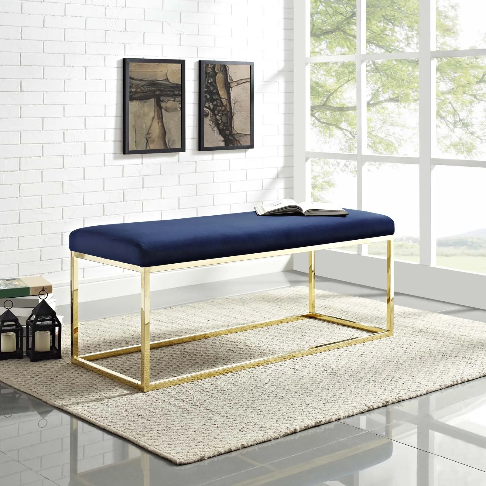 Anticipate Fabric Bench