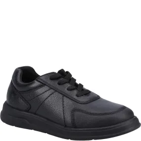 Black Robert Senior School Shoes