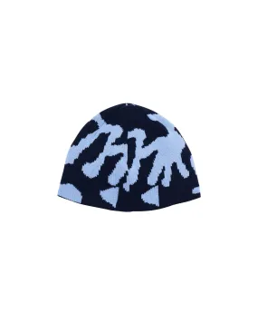 Burly Runningman Beanie - Splatter Blue