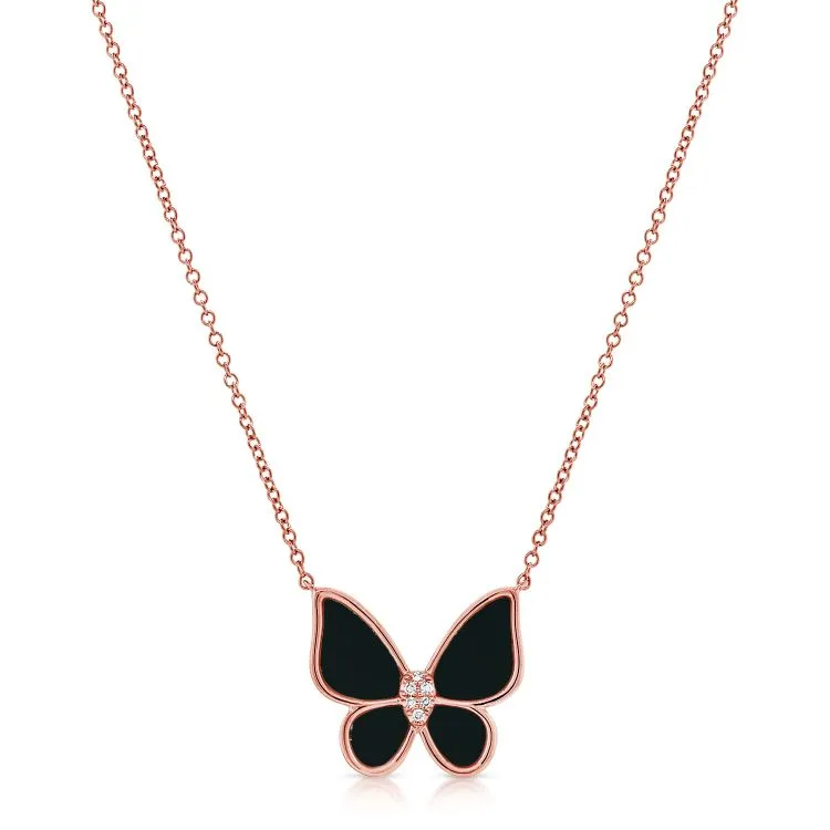 Butterfly Pendant Necklace