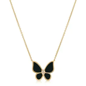 Butterfly Pendant Necklace