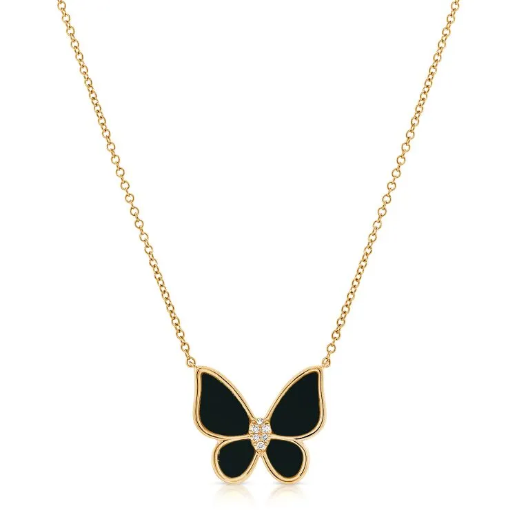 Butterfly Pendant Necklace