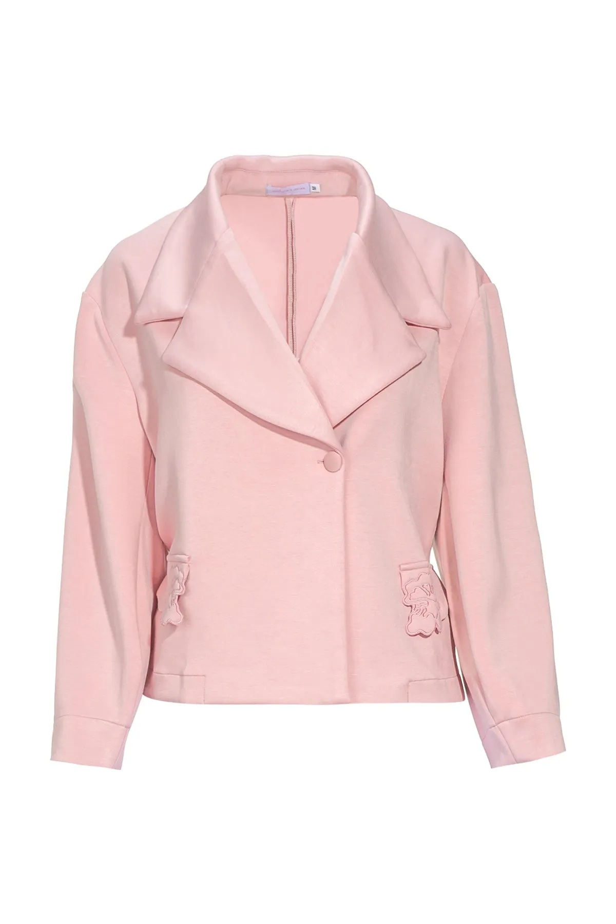 Buttonscarves X Jovian Paradiso Piper Jacket In Mellow Rose