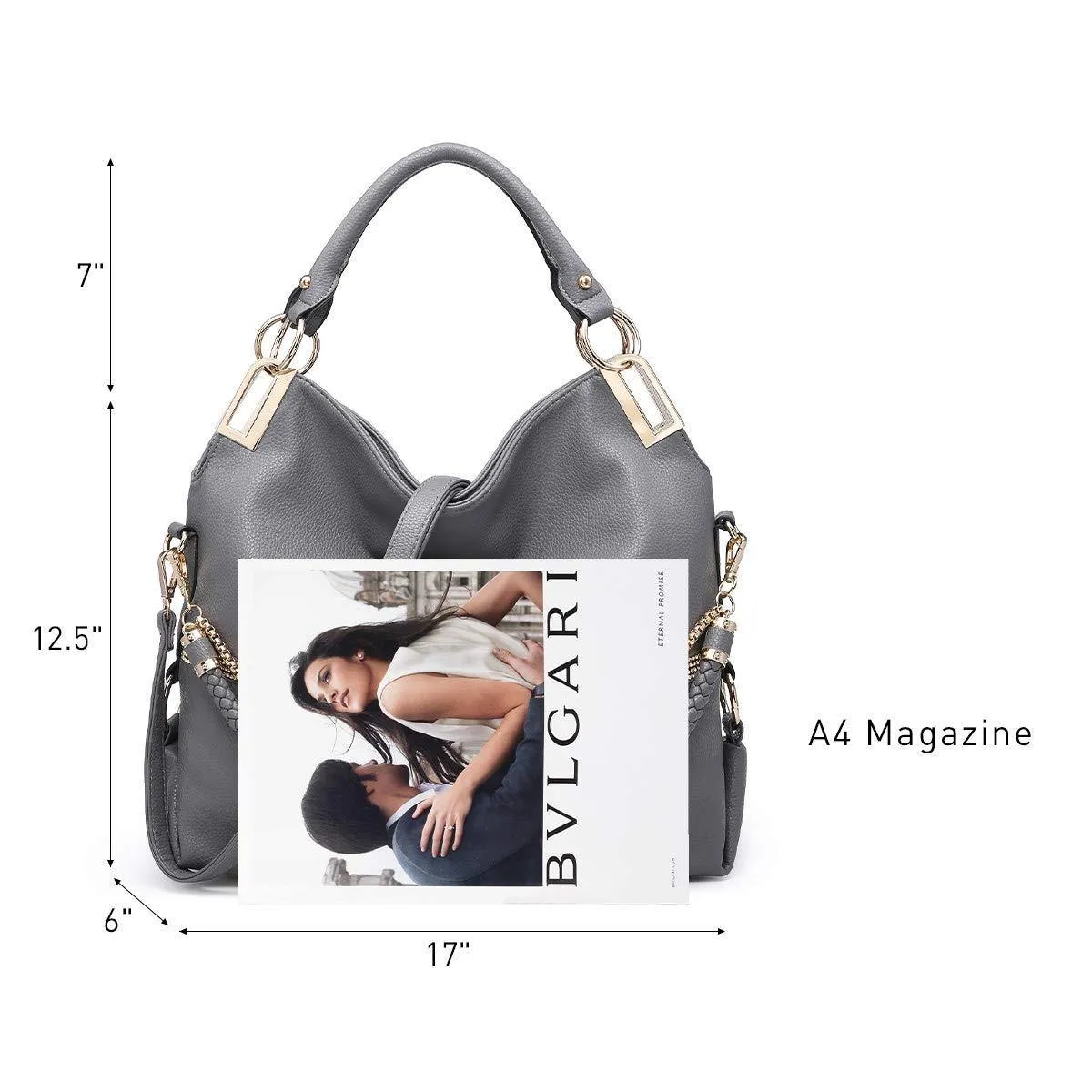 Classic Chain Large Hobo Handbag