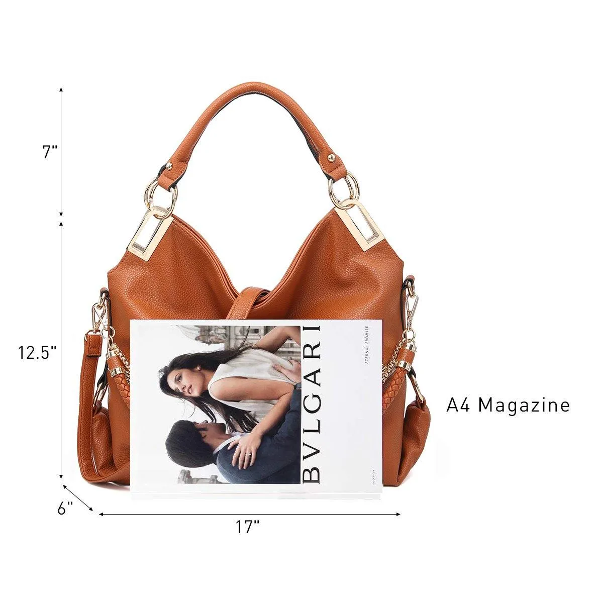 Classic Chain Large Hobo Handbag