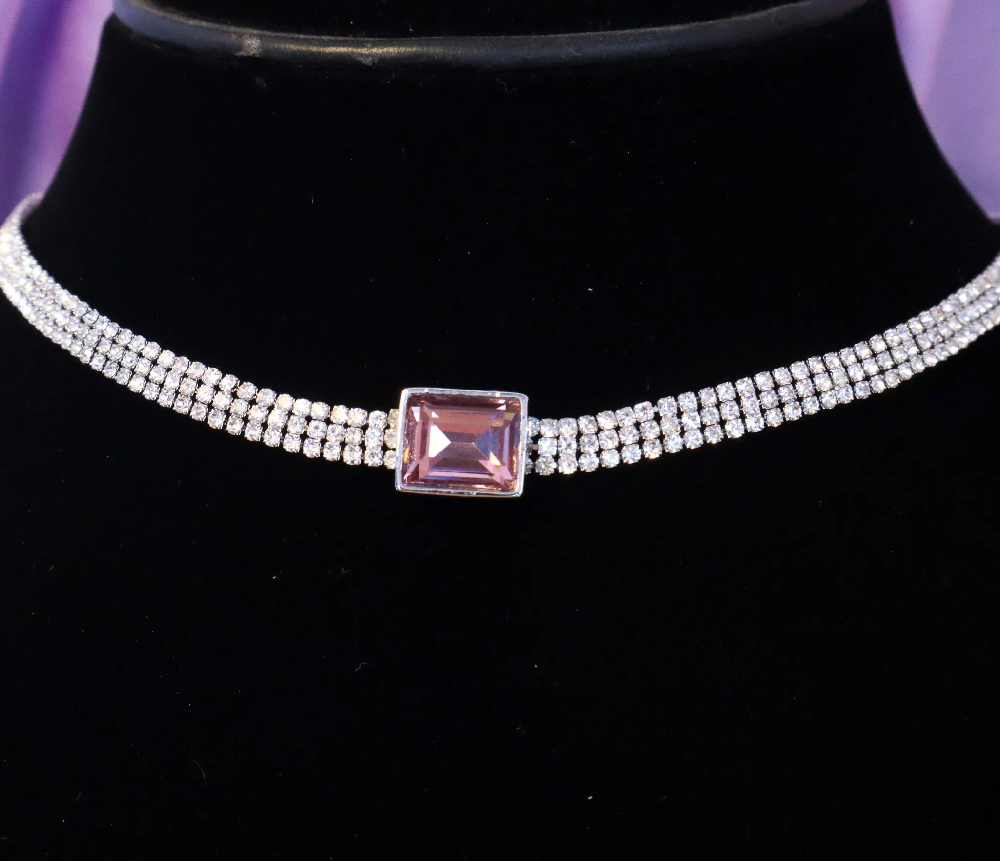 Classic Ruby Choker Necklace