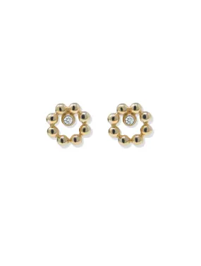 Dew Drop Marine Circle Studs