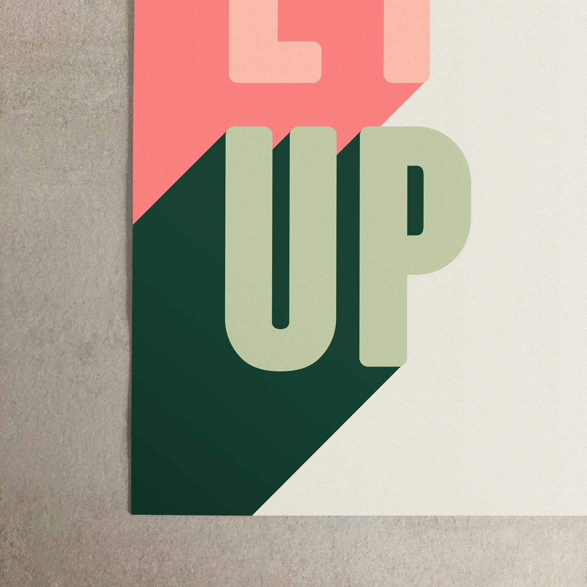 EY UP Sheffield Art Print