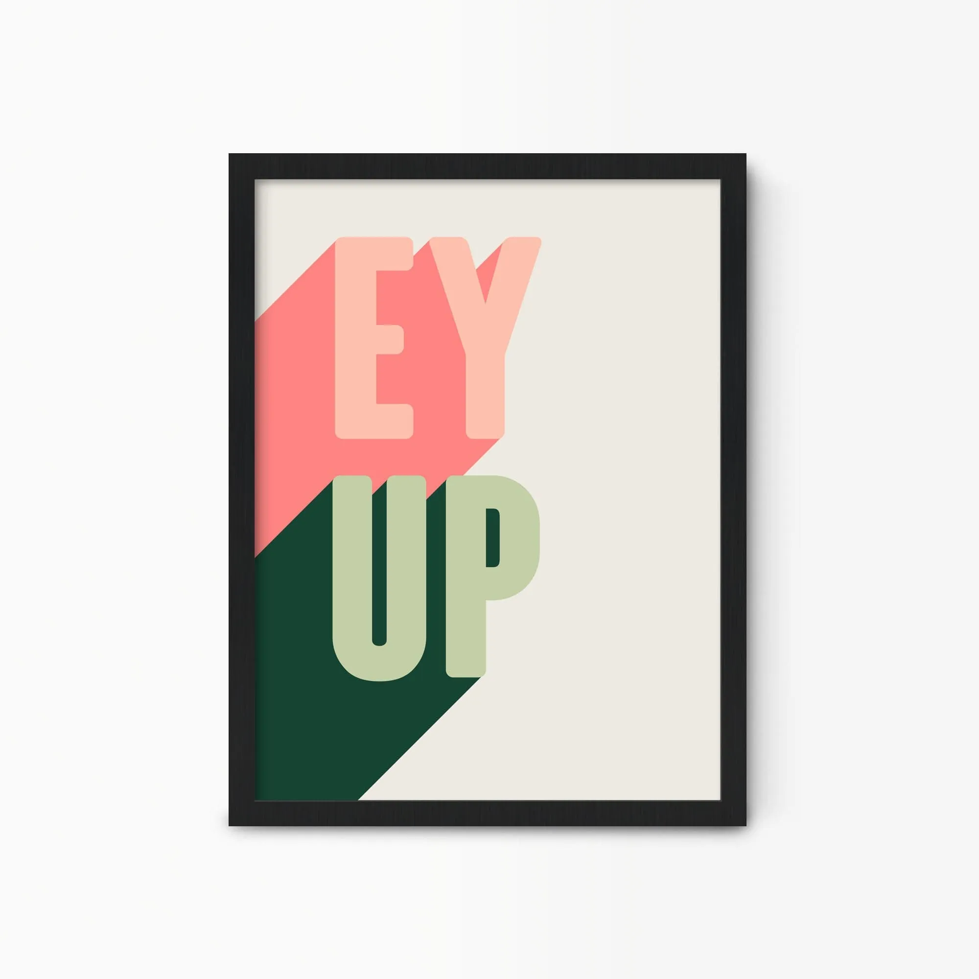 EY UP Sheffield Art Print