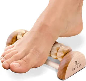 Foot Massager Roller - Plantar Fasciitis & Stress Relief, Foot Arch Pain, Muscle Aches, Soreness - Stimulates Myofascial Release - Foot Tension, Tightness - Relaxation Gifts for Women, Men