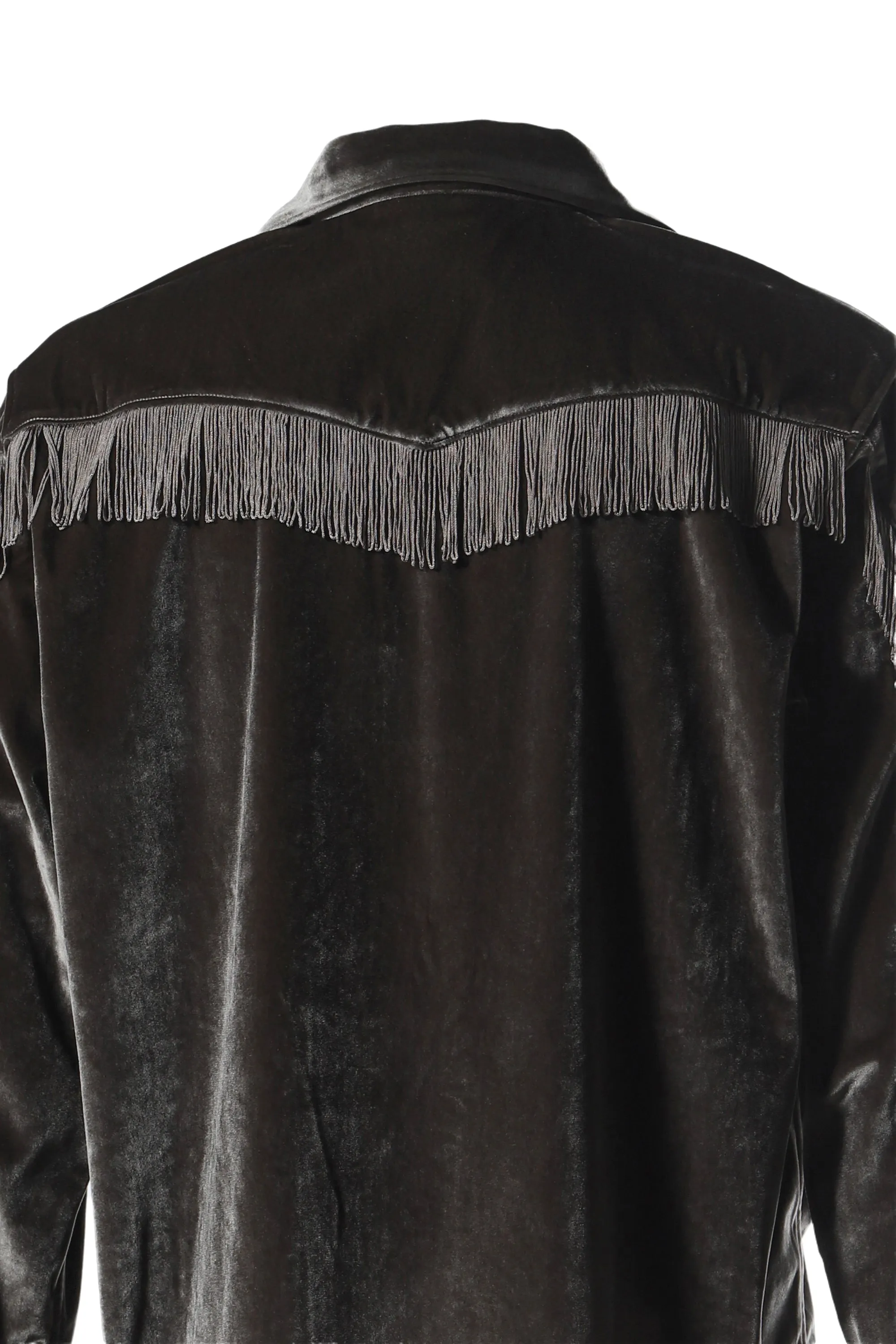 FRINGE ONE-UP SHIRT - TA/PE VELOUR / CHA