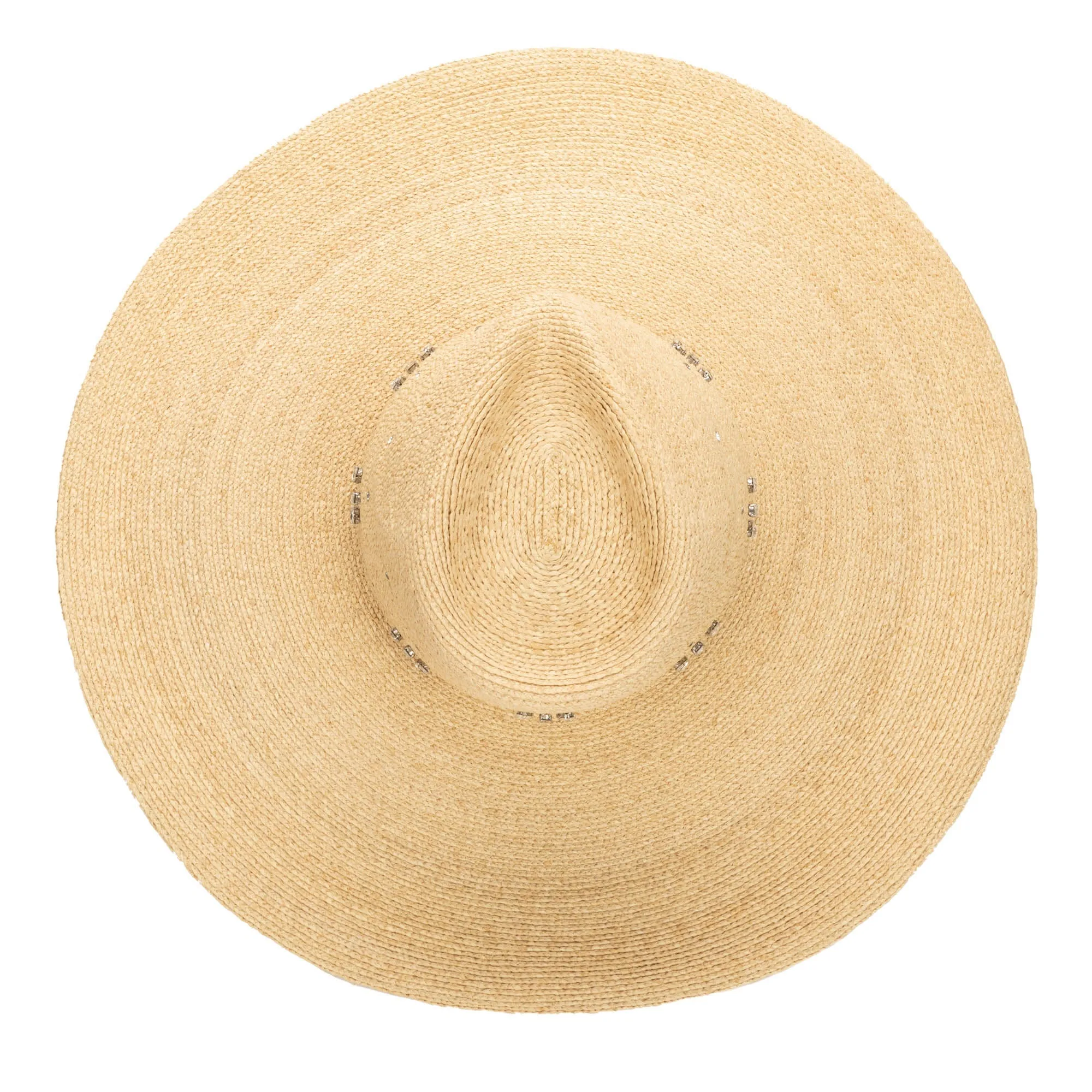 Glitz Wide Brim Fedora Sun Hat