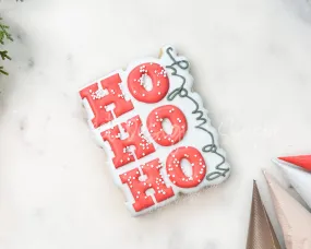 HOHOHO howdy Plaque - Cookie Cutter