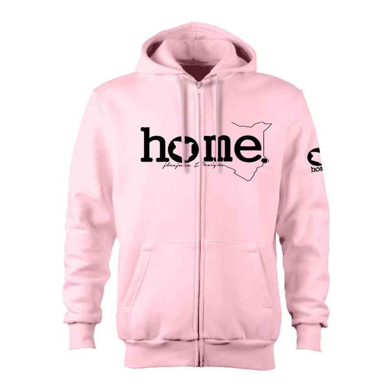 Kids Zip-Up Hoodie  - Crepe Pink (Heavy Fabric)