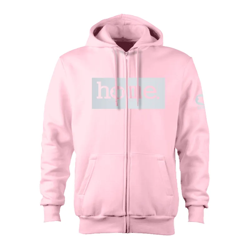 Kids Zip-Up Hoodie  - Crepe Pink (Heavy Fabric)