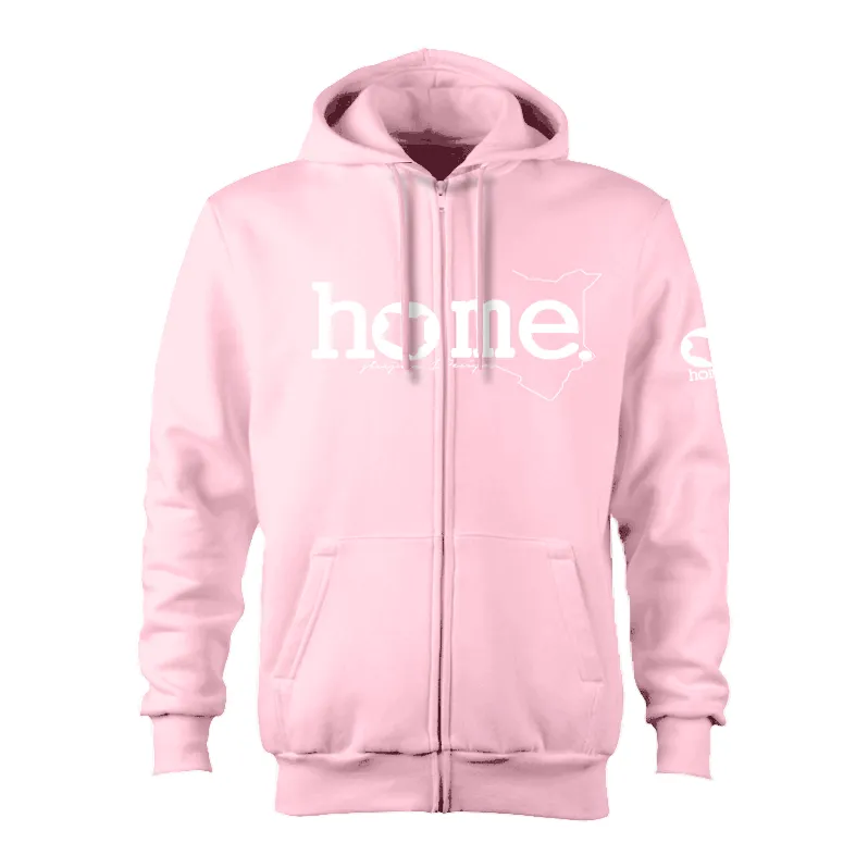 Kids Zip-Up Hoodie  - Crepe Pink (Heavy Fabric)