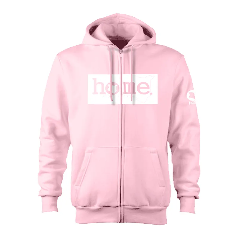 Kids Zip-Up Hoodie  - Crepe Pink (Heavy Fabric)