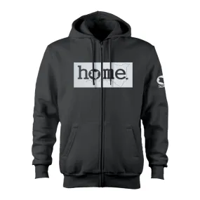 Kids Zip-Up Hoodie  - Dark Grey (Heavy Fabric)