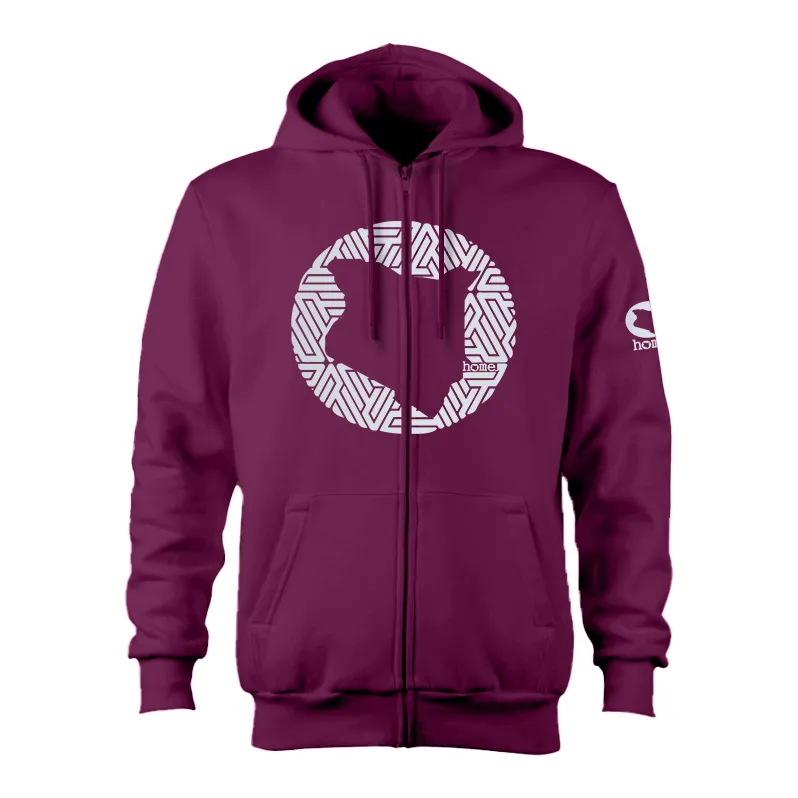 Kids Zip-Up Hoodie  - Fuchsia (Heavy Fabric)