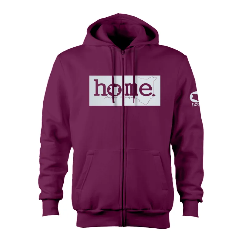 Kids Zip-Up Hoodie  - Fuchsia (Heavy Fabric)