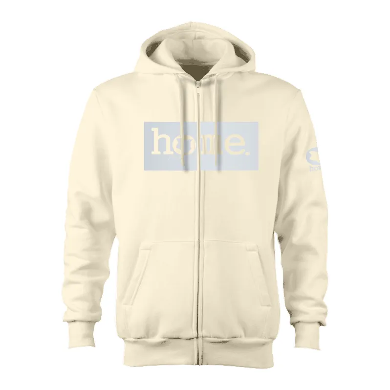 Kids Zip-Up Hoodie  - Off White (Heavy Fabric)