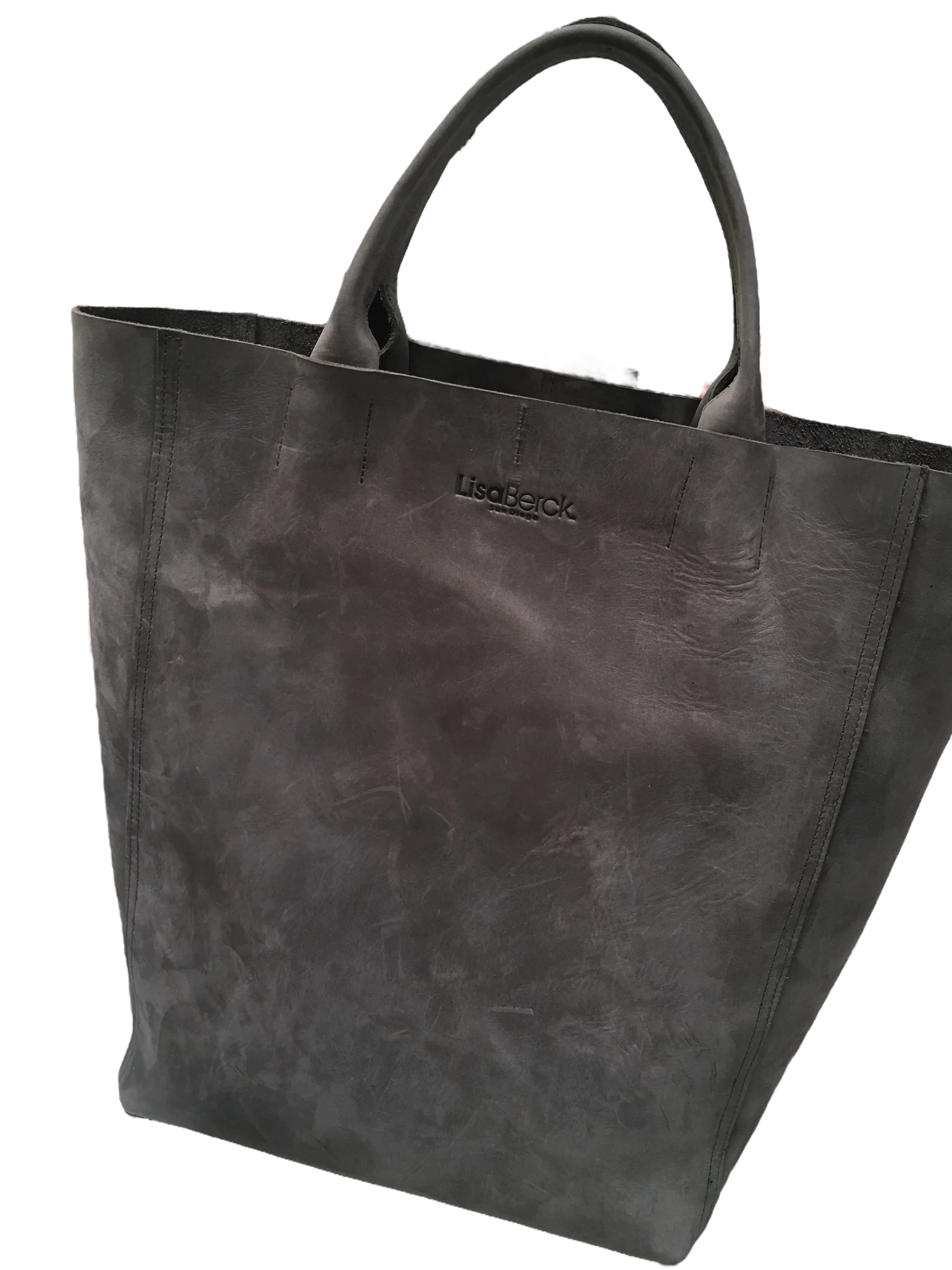 Madison Tall Tote Leather