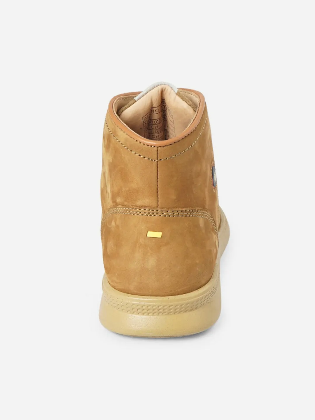 Men's Camel Nubuck Leather Light Weight Boot (ID1053)