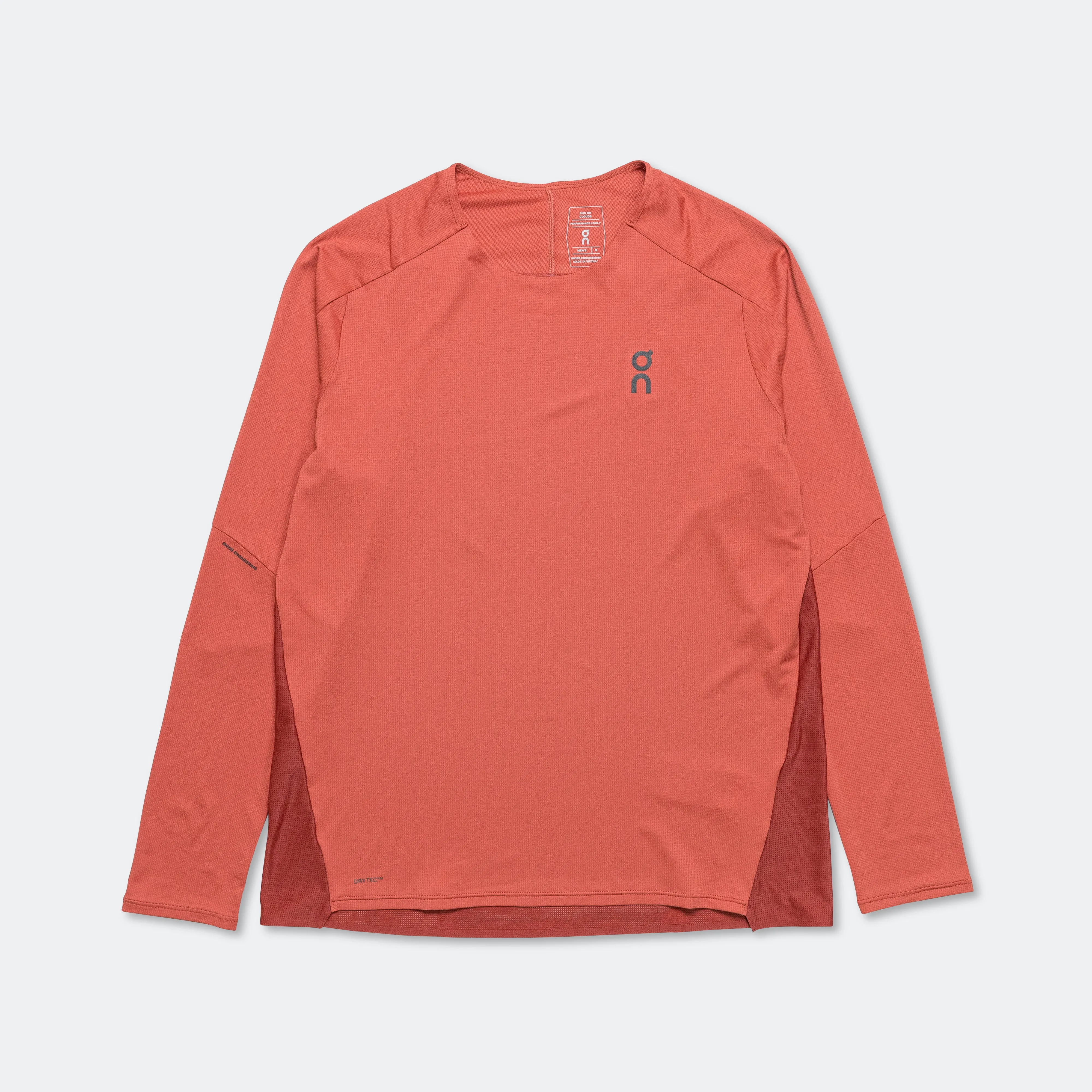 Mens Performance Long-T - Auburn/Ruby