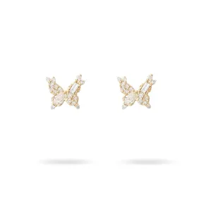 Mixed Diamond Butterfly Posts