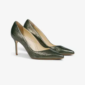 M.M.LaFleur x Sarah Flint Perfect Pump 85 :: Cypress Crackle