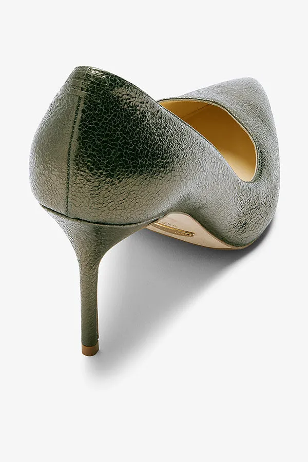 M.M.LaFleur x Sarah Flint Perfect Pump 85 :: Cypress Crackle