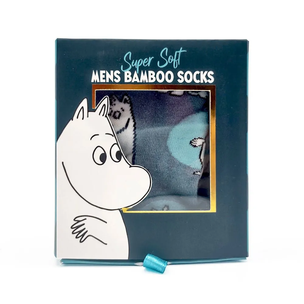 Moomin Repeat Print Mens Socks