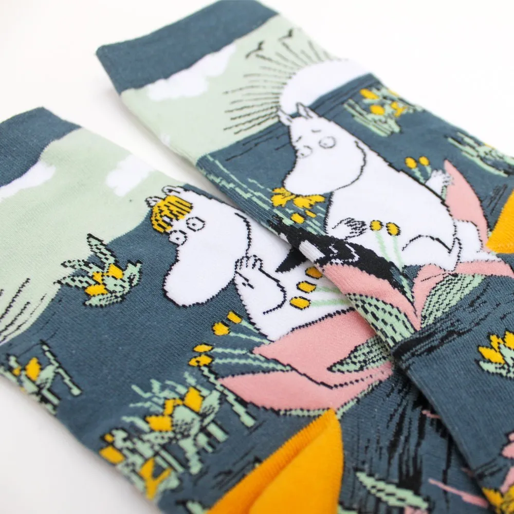 Moomin Socks Lotus