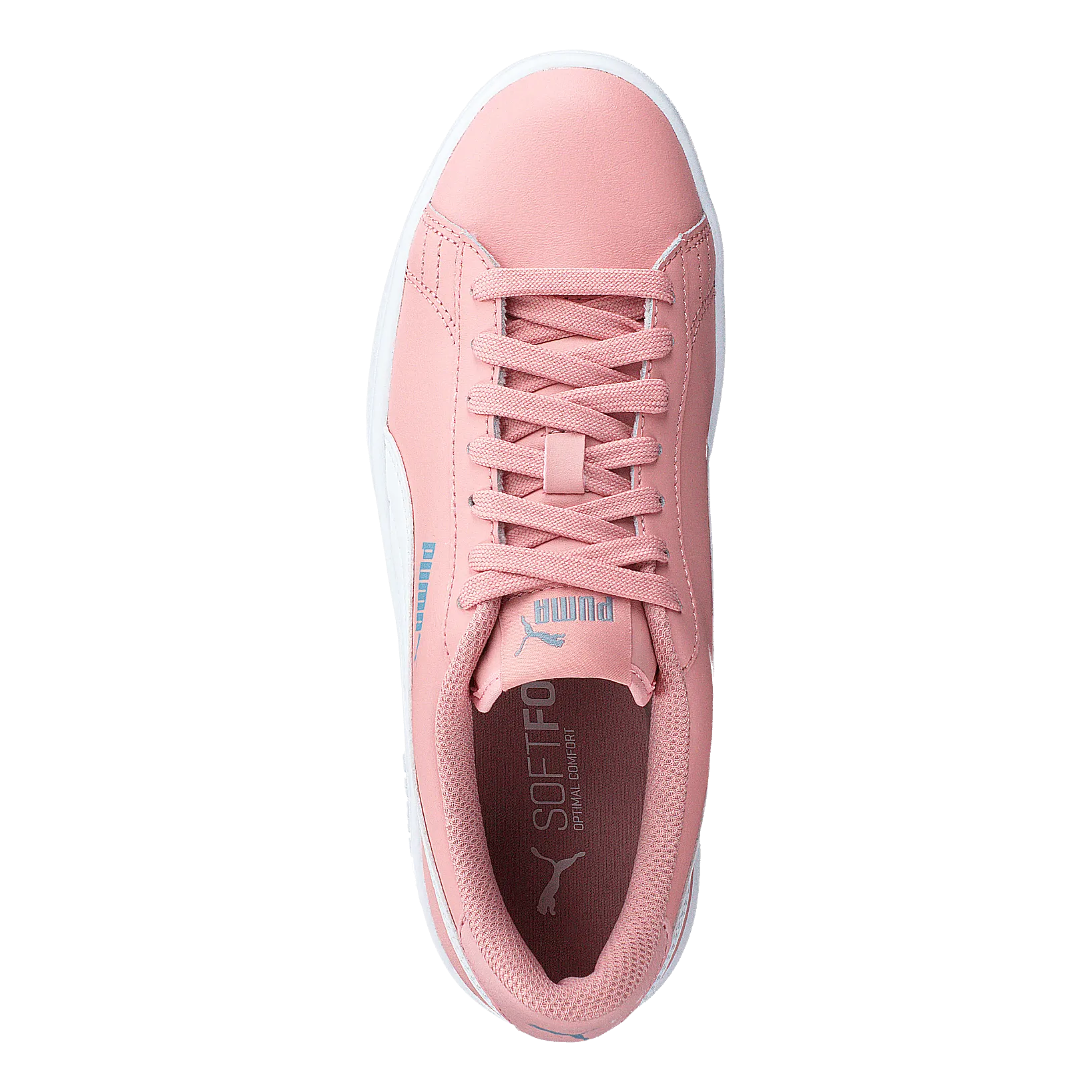 Puma Smash V2 Sd Jr Bridal Rose- White-faded Denim