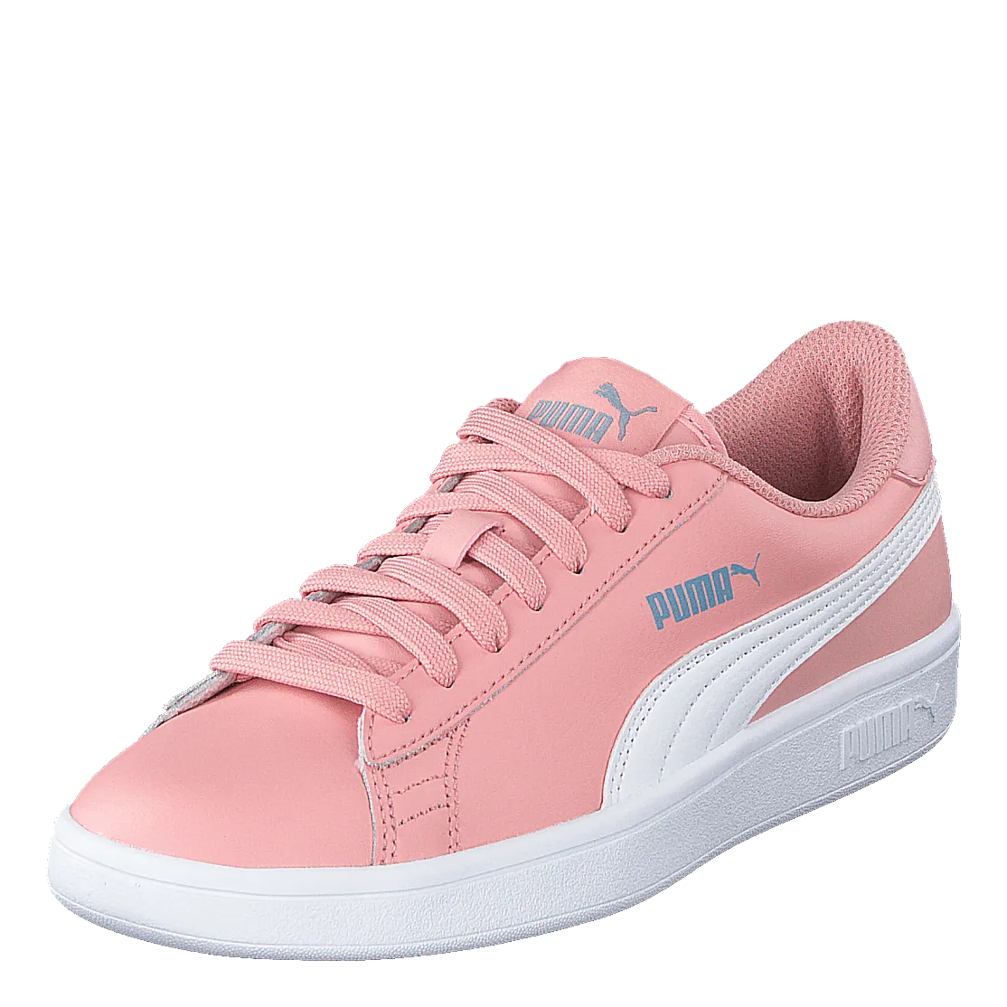 Puma Smash V2 Sd Jr Bridal Rose- White-faded Denim