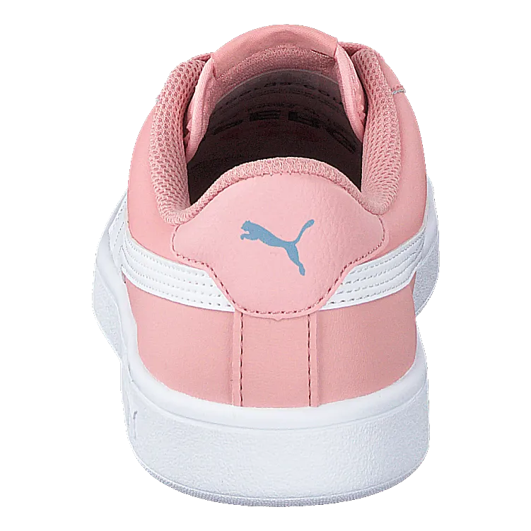 Puma Smash V2 Sd Jr Bridal Rose- White-faded Denim