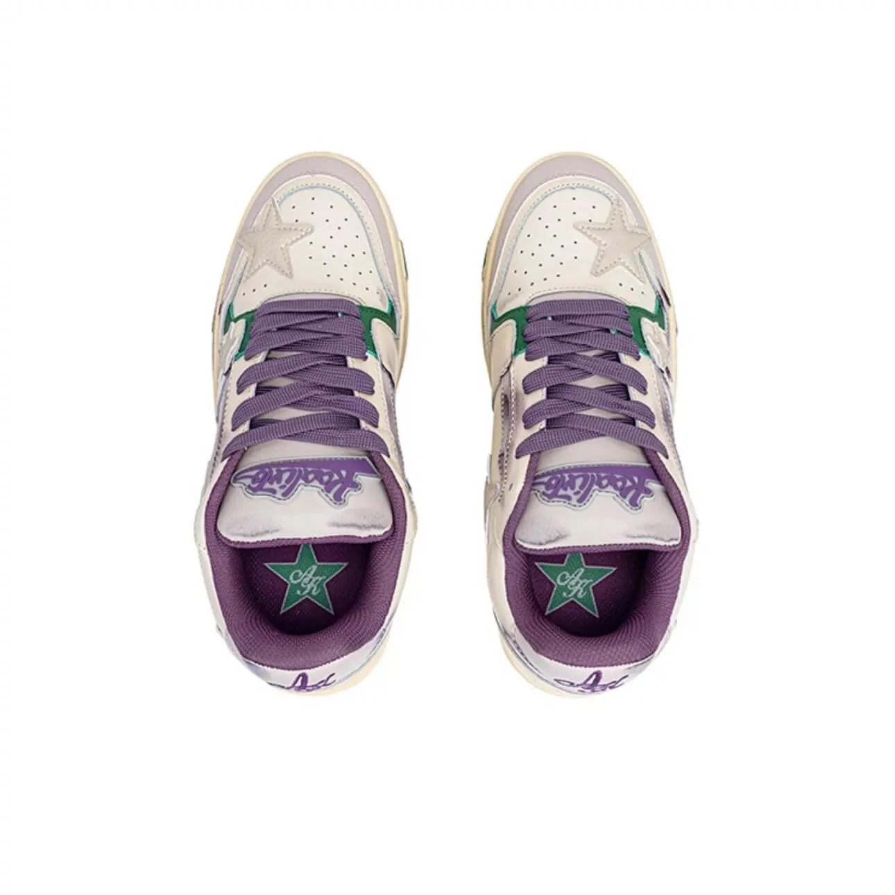 Purple Star Celestial Sneakers