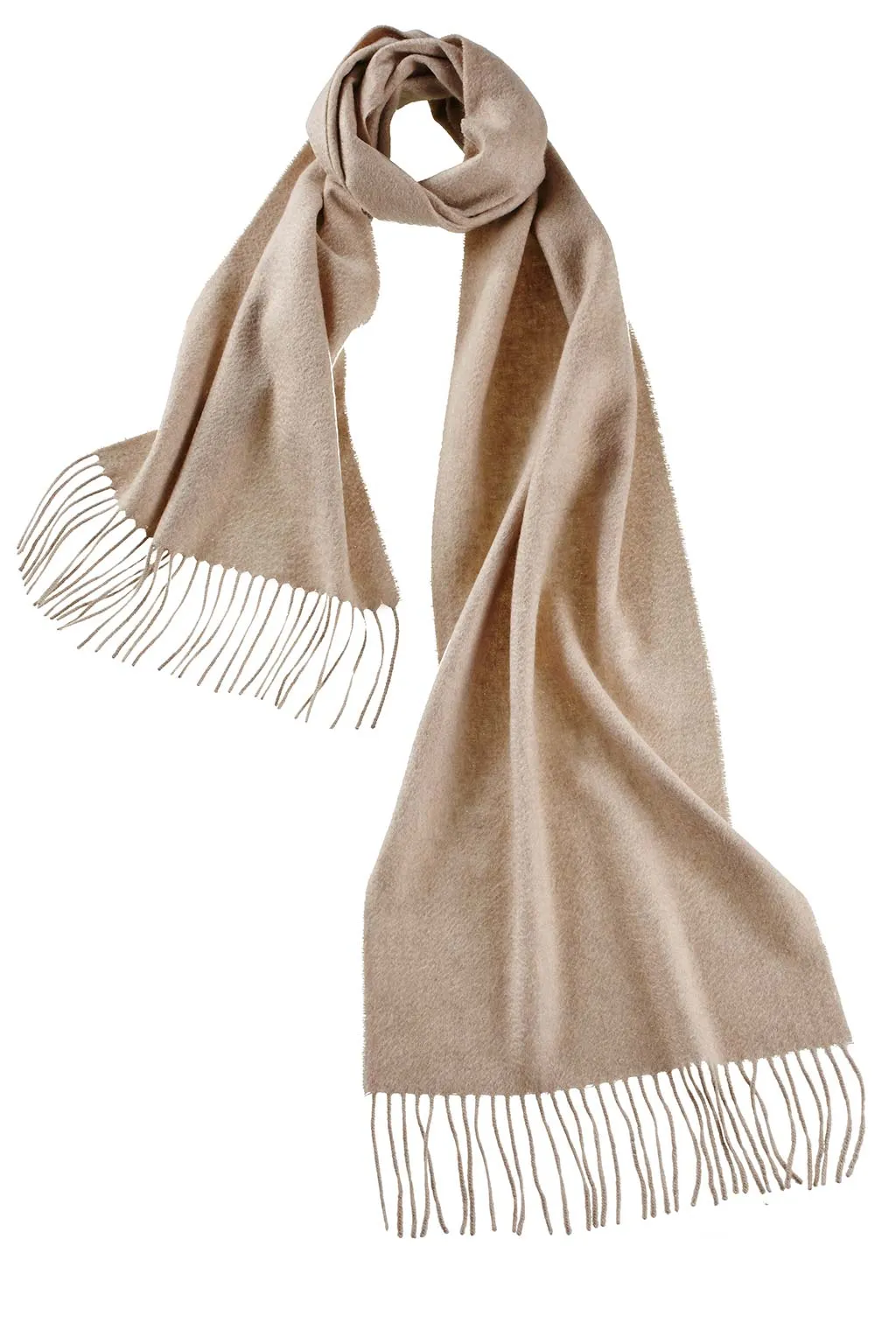 Ripple Finish Scarf - Oatmeal