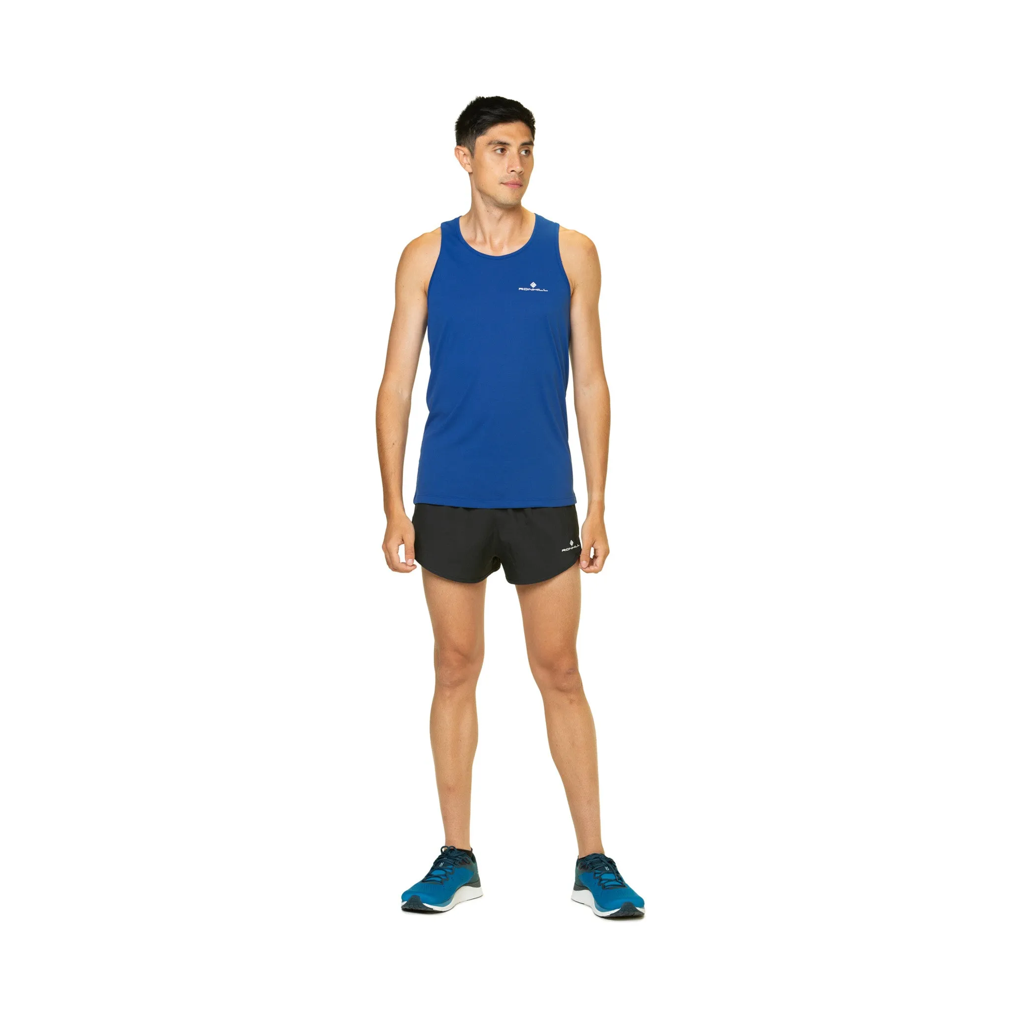 Ronhill | Men's Core Vest - Dark Cobalt/Bright White