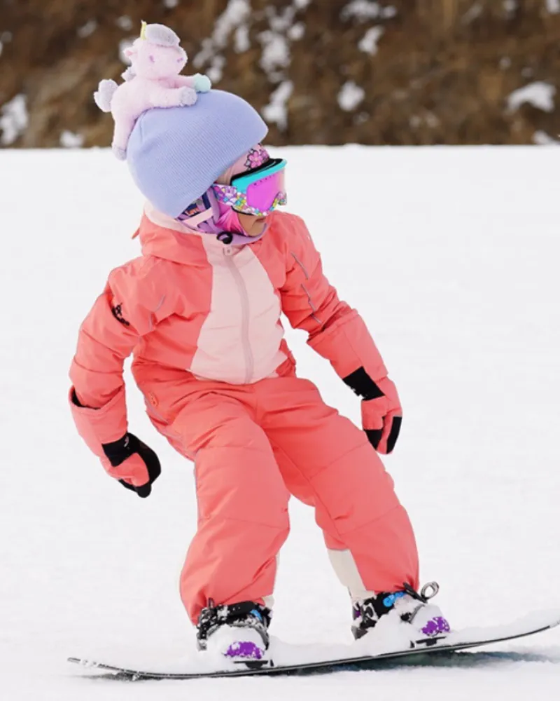 Ski Wear Cartoon Kids One-Piece Ski Suit