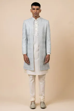 Tasva All Over Patterened Sherwani