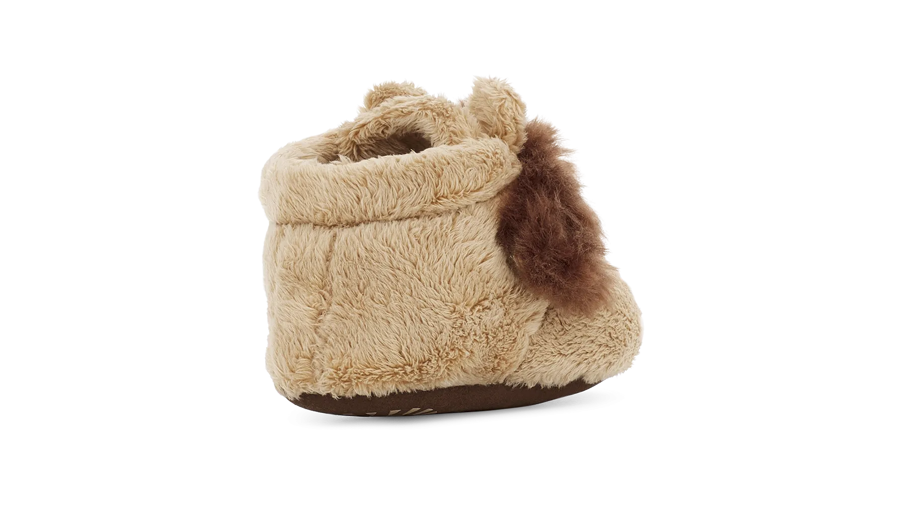 UGG Infant Bixbee Lion Stuffie Slippers - Sand Chocolate