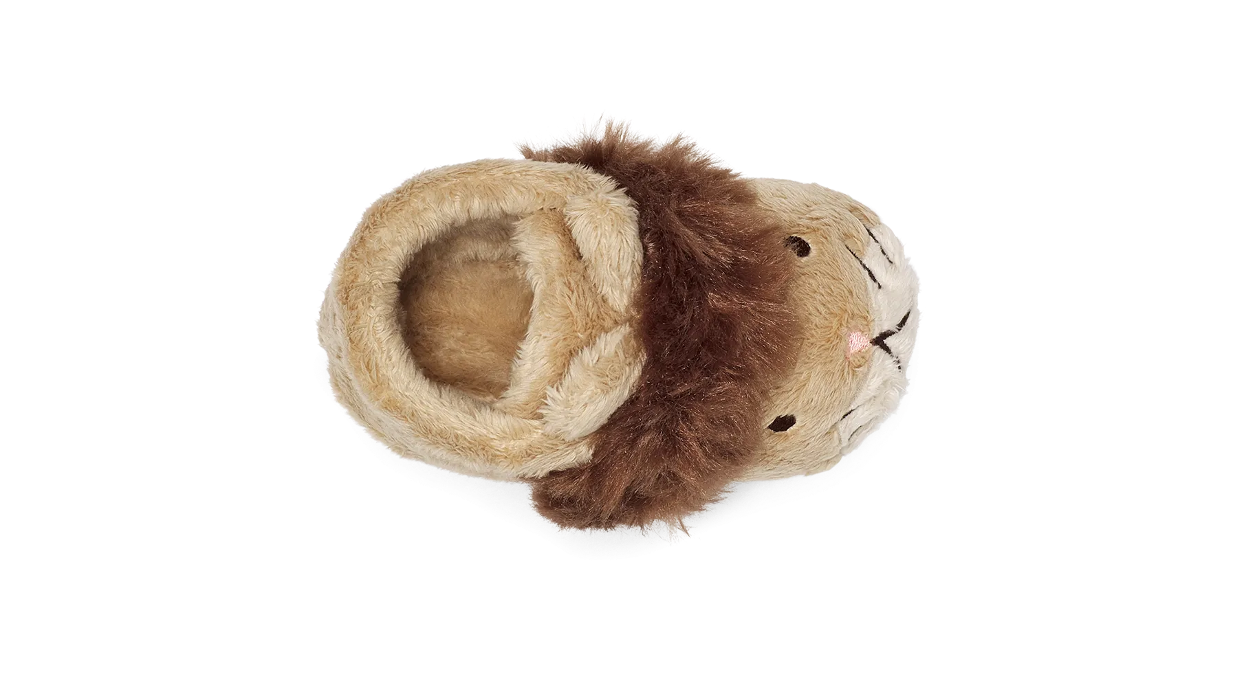 UGG Infant Bixbee Lion Stuffie Slippers - Sand Chocolate