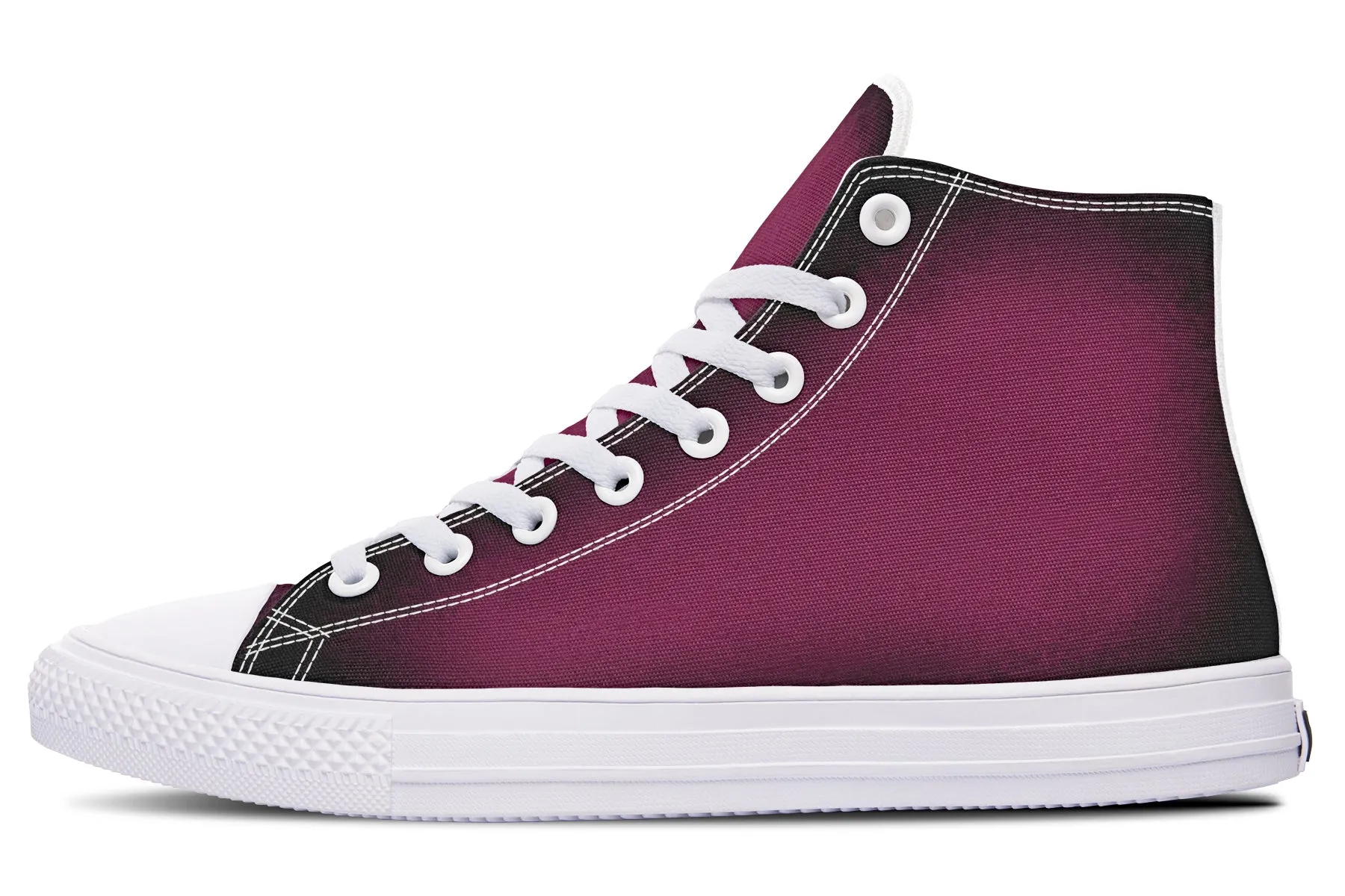 Wicked Berry High Tops - Classic Premium Canvas Shoes with Comfortable and Durable Soles