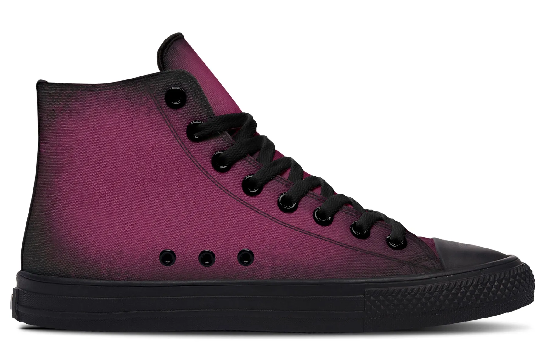 Wicked Berry High Tops - Classic Premium Canvas Shoes with Comfortable and Durable Soles