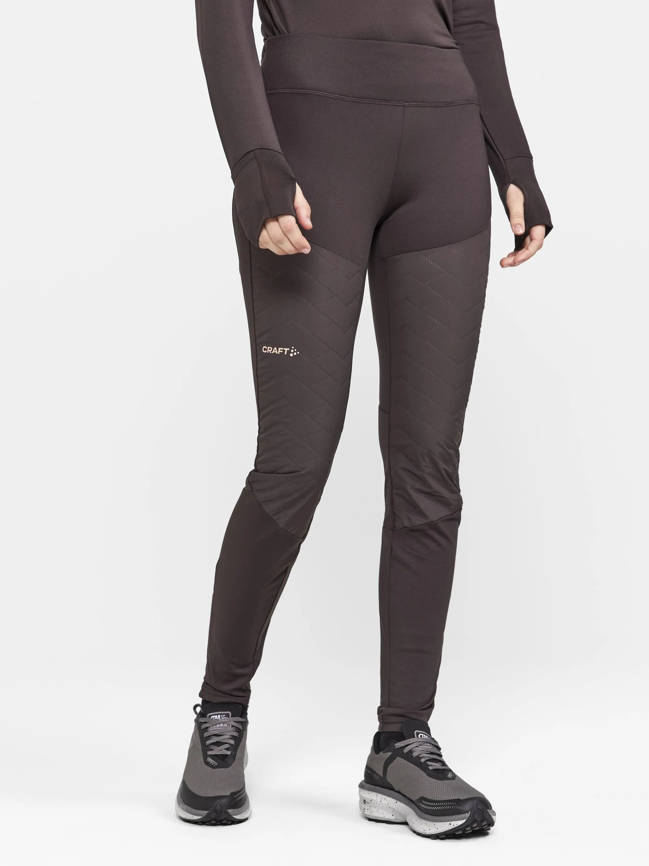 Womens ADV Subz Warm Running Tights 3