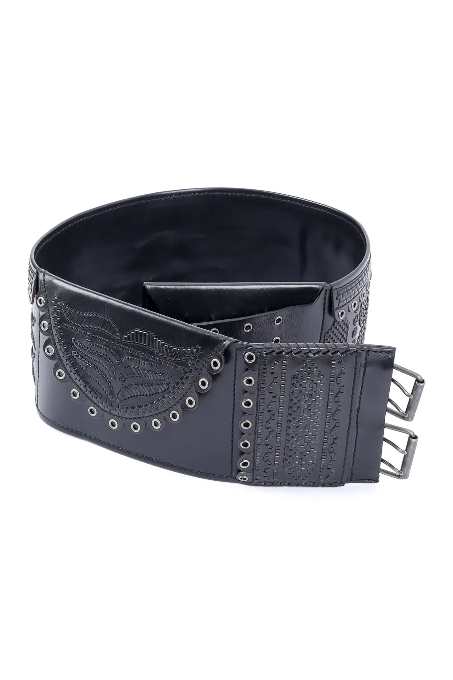 Woven Pocket Waist Belt